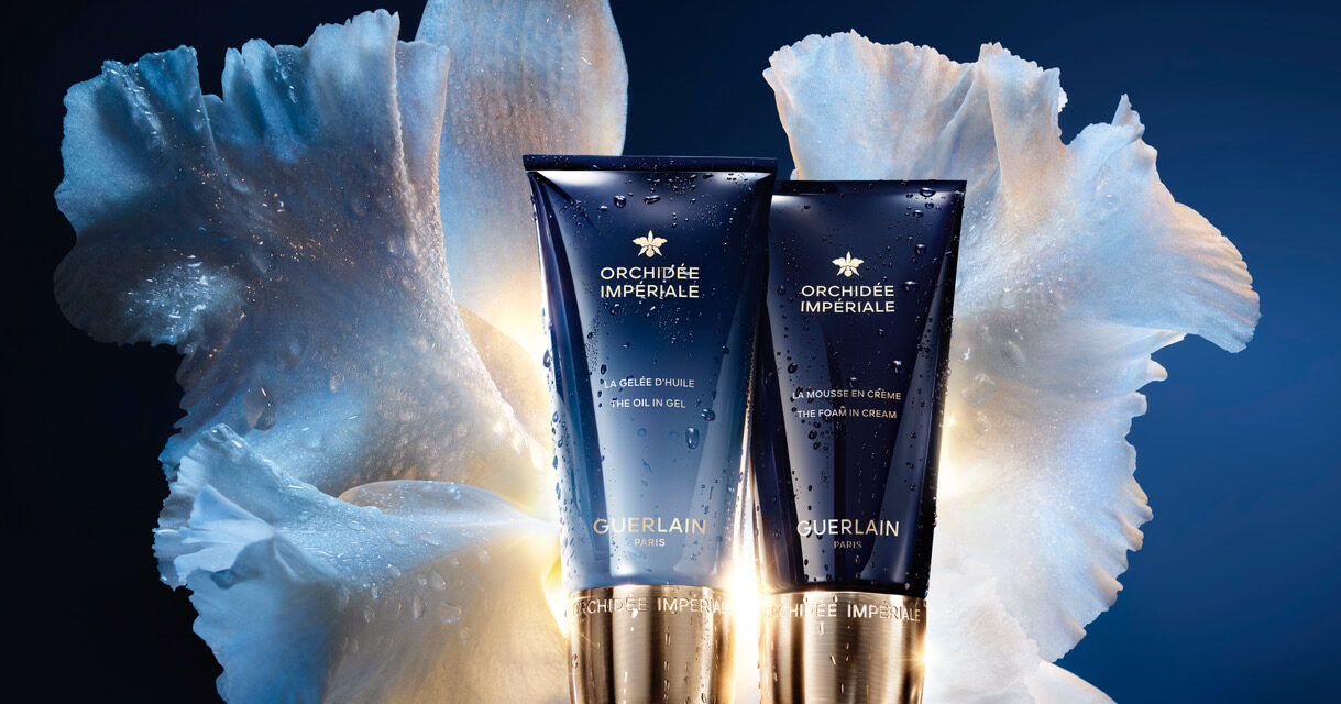 Guerlain presenta il nuovo rituale di doppia detersione firmato Orchidée Impériale